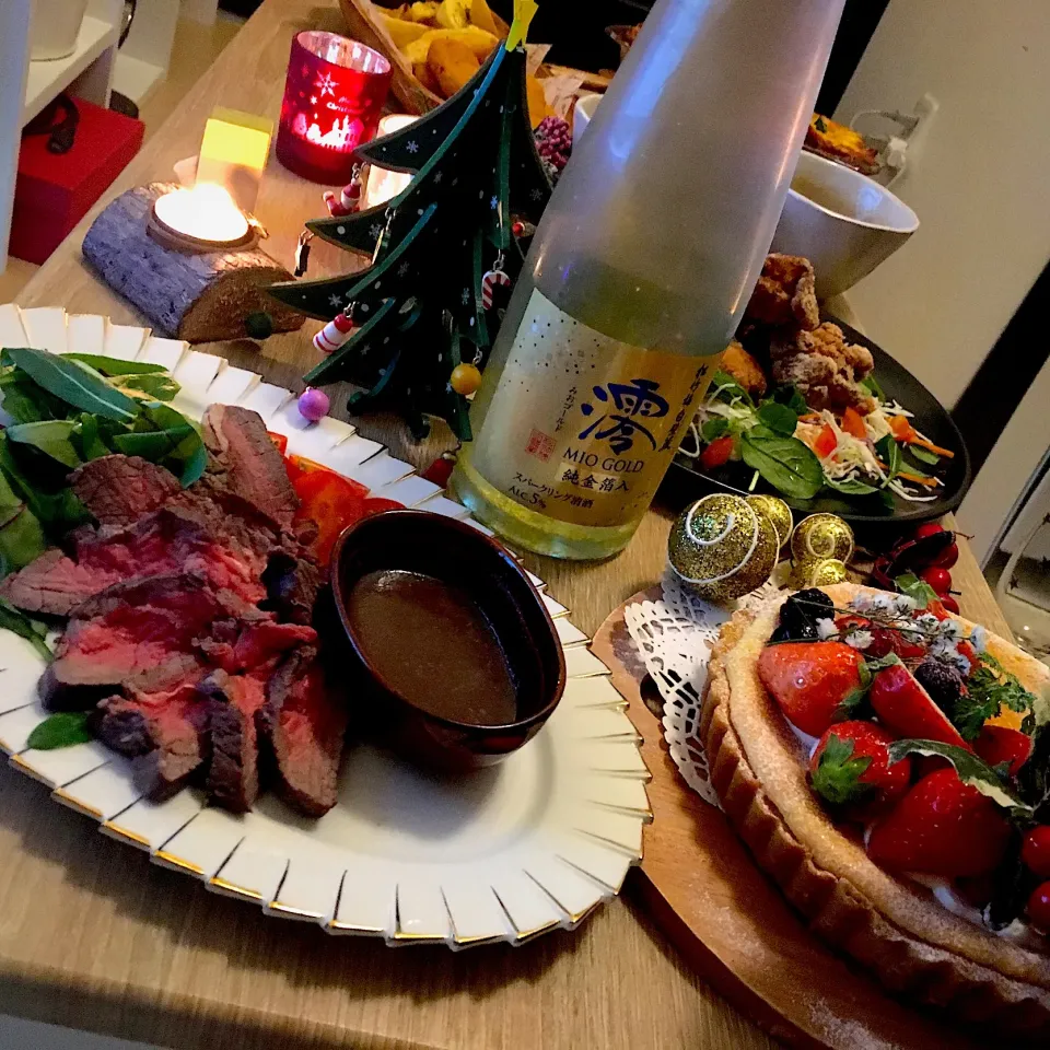 Snapdishの料理写真:ローストビーフ #christmas2017  #ローストビーフ|amibuutaさん