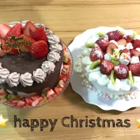 Snapdishの料理写真:クリスマスケーキ🎄|cazunaさん