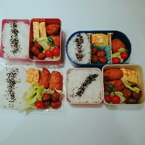 12/28(木)の四人弁当🍱|ふみぃさん