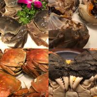 本年最後の美食は
上海蟹で〆ました。紹興酒漬けと蒸しで。