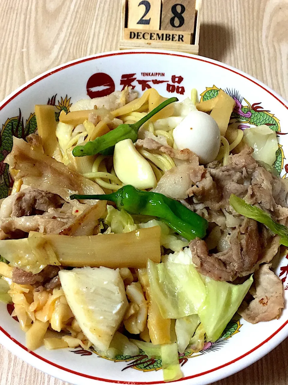 夜ごはん！
#焼きラーメン|伍龍やすさん