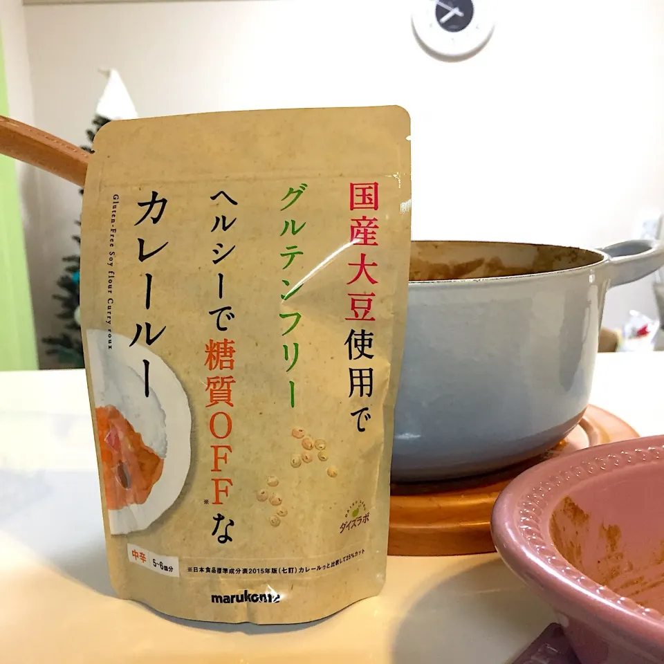 Snapdishの料理写真:#グルテンフリー の #カレールー  #マルコメキッチン さんの。使ってみた！に無かったのでパッケージ投稿です。|nokorinさん