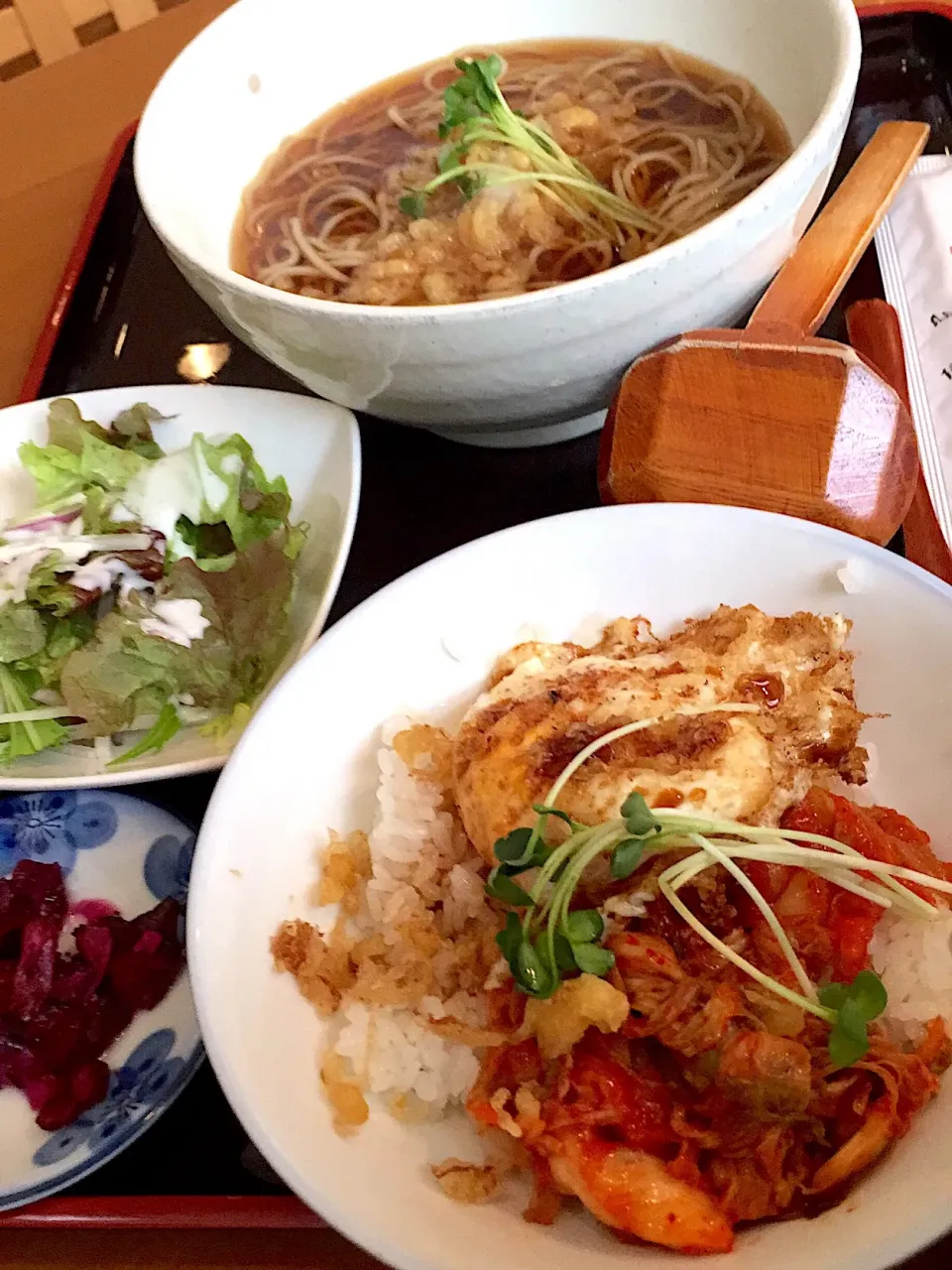 ランチ 蕎麦まかないセット|ゆかりすさん