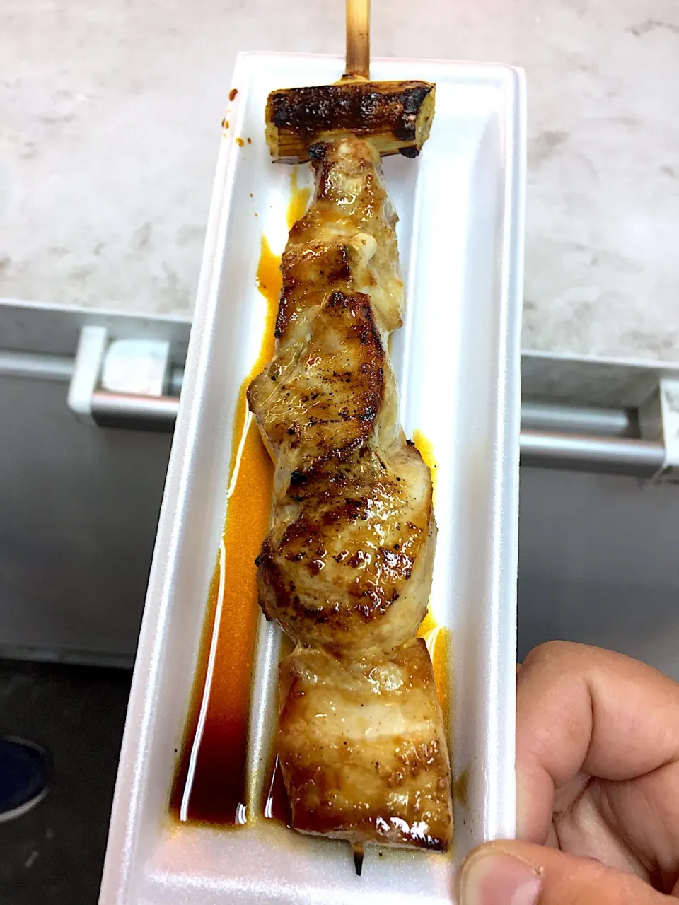 Snapdishの料理写真:カジキ串焼き@大宮市場（吉野町）|Kazuya Miyukiさん