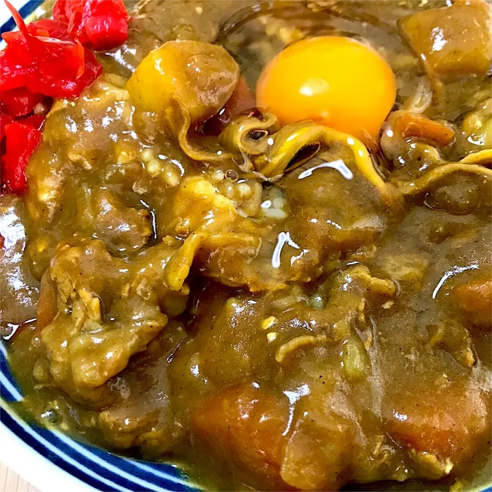 Snapdishの料理写真:【円熟こうじ味噌カレー】
コクがあり美味しかったです！
 #円熟こうじ味噌 #味噌カレー|ゆりあさん