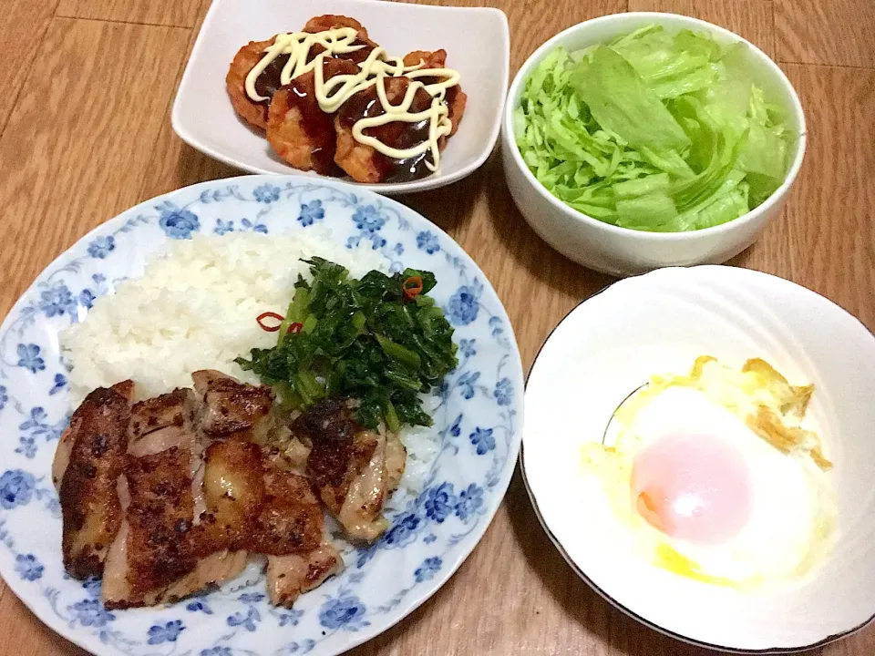 旦那ちゃん晩御飯(^O^)|ちゃびきゅさん