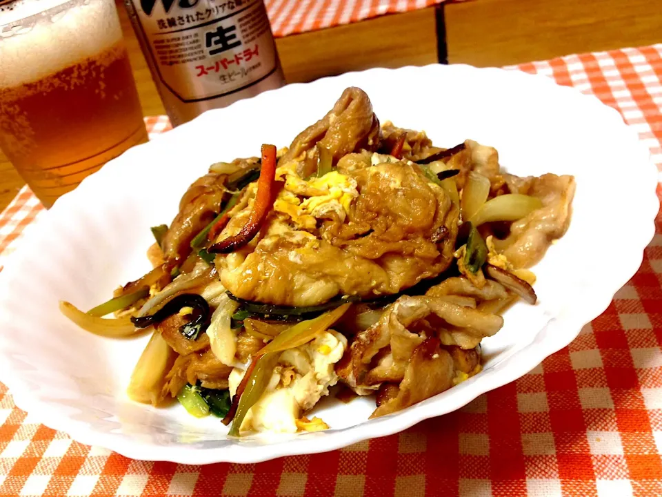 あるもので、麩チャンプル〜♪|あんちゃんさん