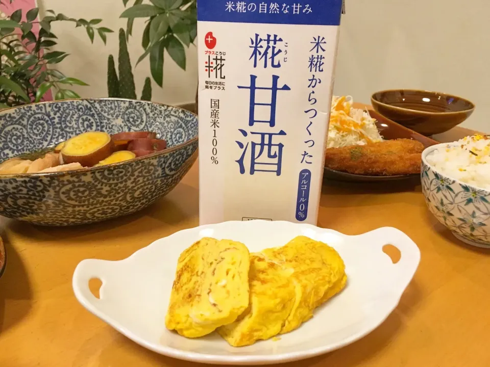 Snapdishの料理写真:甘酒たまご焼き🥚|leeさん