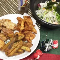 Snapdishの料理写真:しっぽりクリスマスパーティー|めめめめめさん