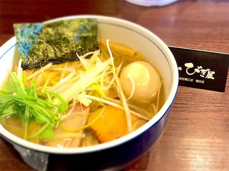 びぎや 白醤油ラーメン|マチママさん