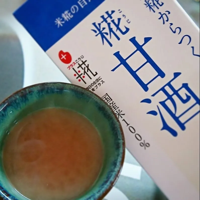 Snapdishの料理写真:お好みの割合で
甘酒しるこ🍵
モニターのプラス糀の甘酒とおしるこのドリンクにしてみました💡
甘酒の後味がすっきりしているので甘さがしつこく感じませんでした👍
美味しいので、そのまま飲んじゃいそうに💦|みひゃるさん