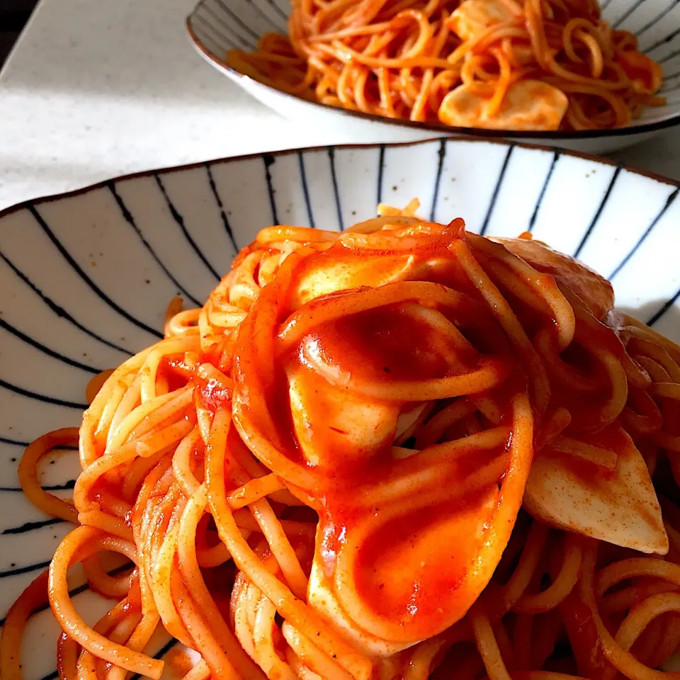 モッツァレラのトマトパスタ🍅🍝|ヨッチャンさん