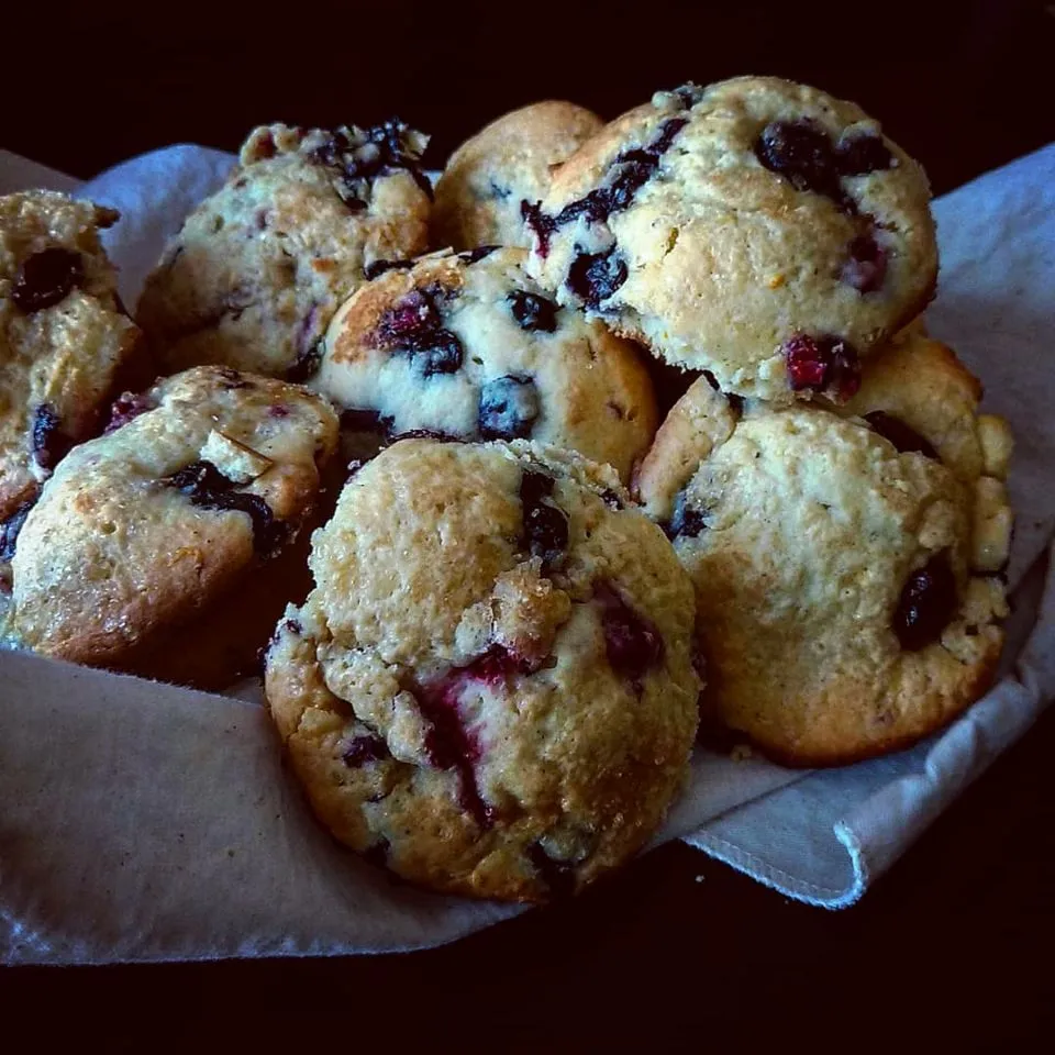 berries muffins|paulaさん