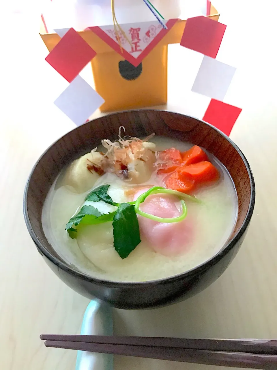 Snapdishの料理写真:食べたかった関西風の雑煮🎍
フライングだけど念願達成♪( ´▽｀)|とんちんさん