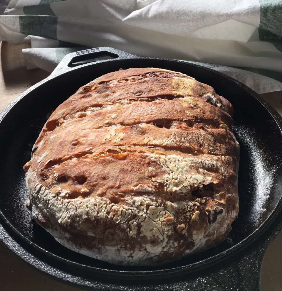 Snapdishの料理写真:FUJI apple & Tamarind Sourdough Bread|gonbenさん