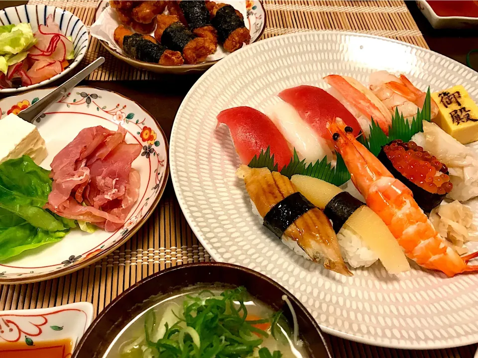 今年最後の夕飯は、お寿司。|sono.kさん