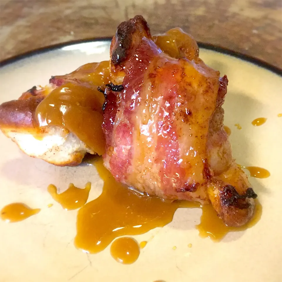 Caramel apple bacon Bombs|TJ McAfoosさん