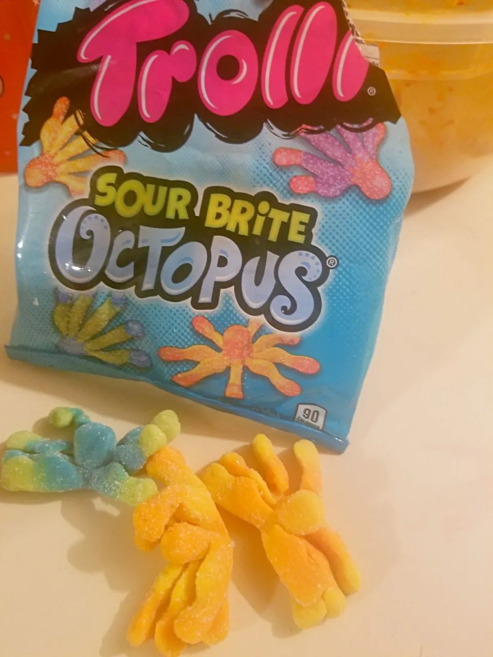 candy trolli sour brite octopus|Desiree Carmanさん