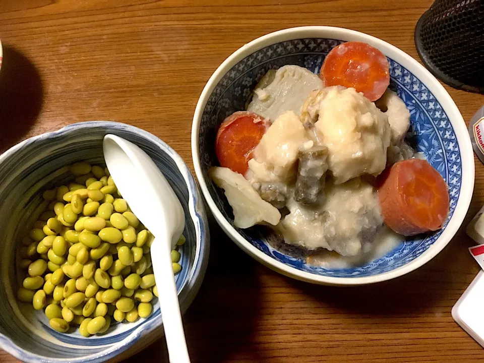 2018年八つ頭煮しめ・浸し豆でお正月🎍🐕|Tarou  Masayukiさん