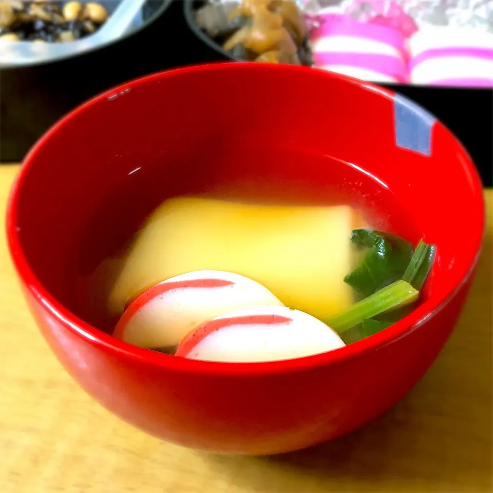 Snapdishの料理写真:お雑煮(名古屋)|pinohinaさん