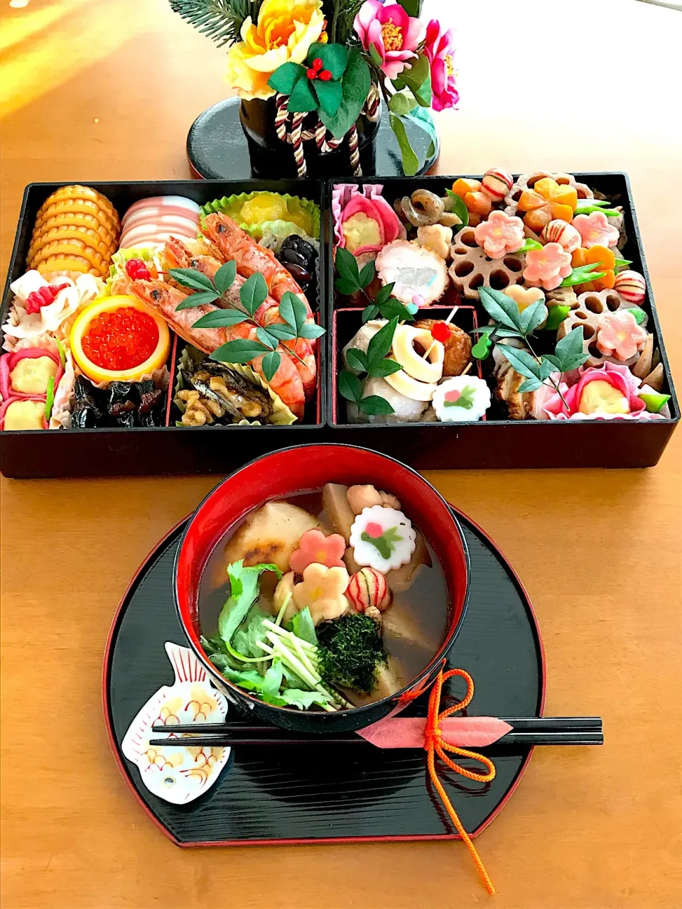 Snapdishの料理写真:お雑煮🎍|Miki (^_−)−☆さん