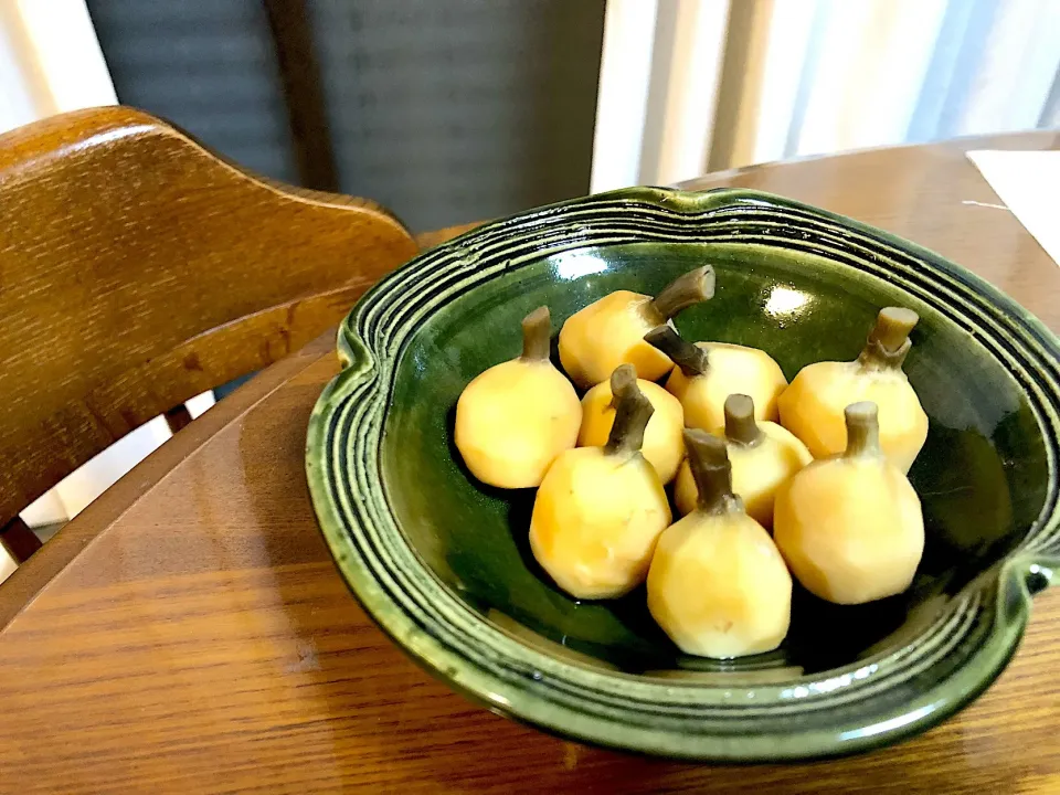 12月のくわいの含め煮♪|なちこさん