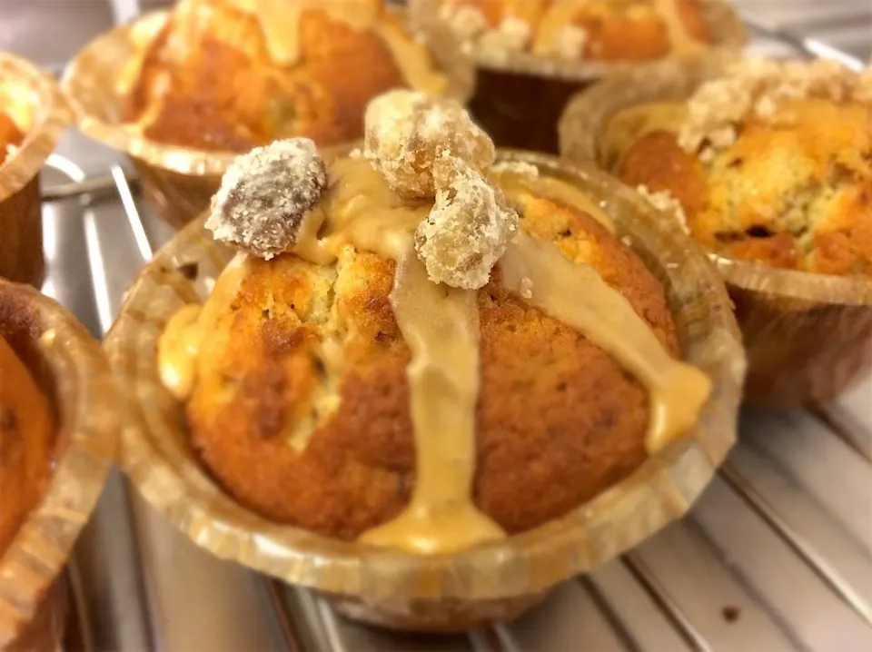 Chestnut and coffee muffin|cheesyさん