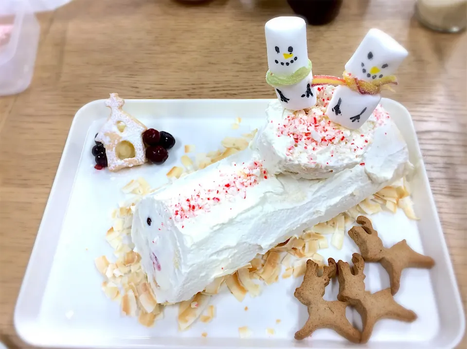 Bush de Noel for kids baking class|cheesyさん