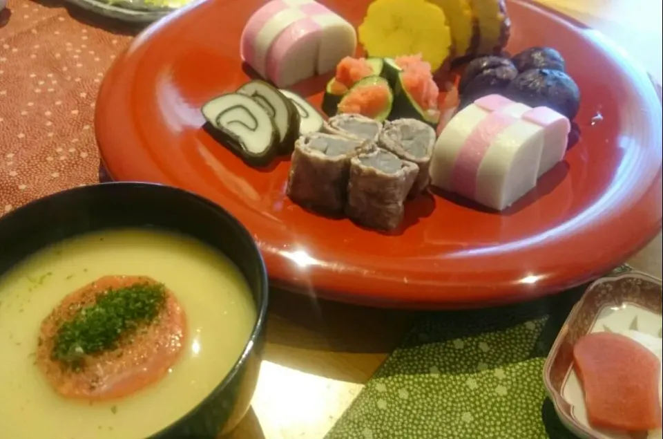 祝膳  おめでとうございます。今年も宜しくお願いします。|こんさん