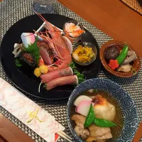 Snapdishの料理写真:ワンプレートおせち|titosetosioriさん