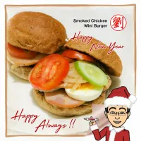 🍔 Smoked Chicken Mini Burger 🍔|Hadi Santosaさん