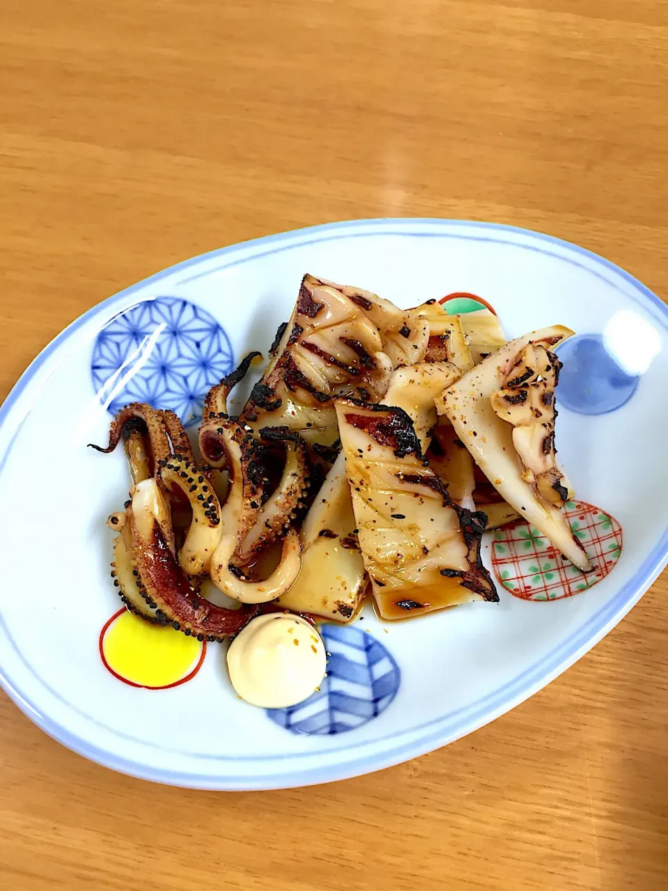 娘ちゃん 冬休みの宿題 イカの解剖→イカ料理
イカの照り焼き|まつださんさん