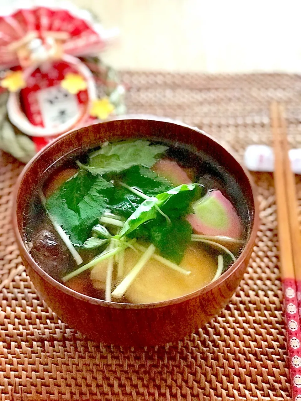 Traditional O-zoni, Japanese rice cake in soup㊗️|kaokaoさん