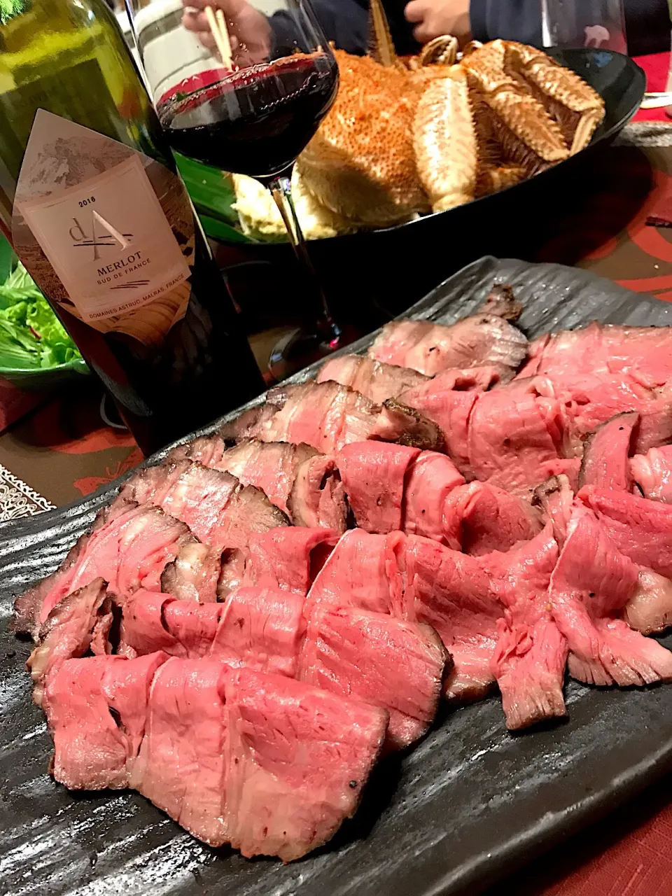 ローストビーフ🍖🍷|ナムナムさん