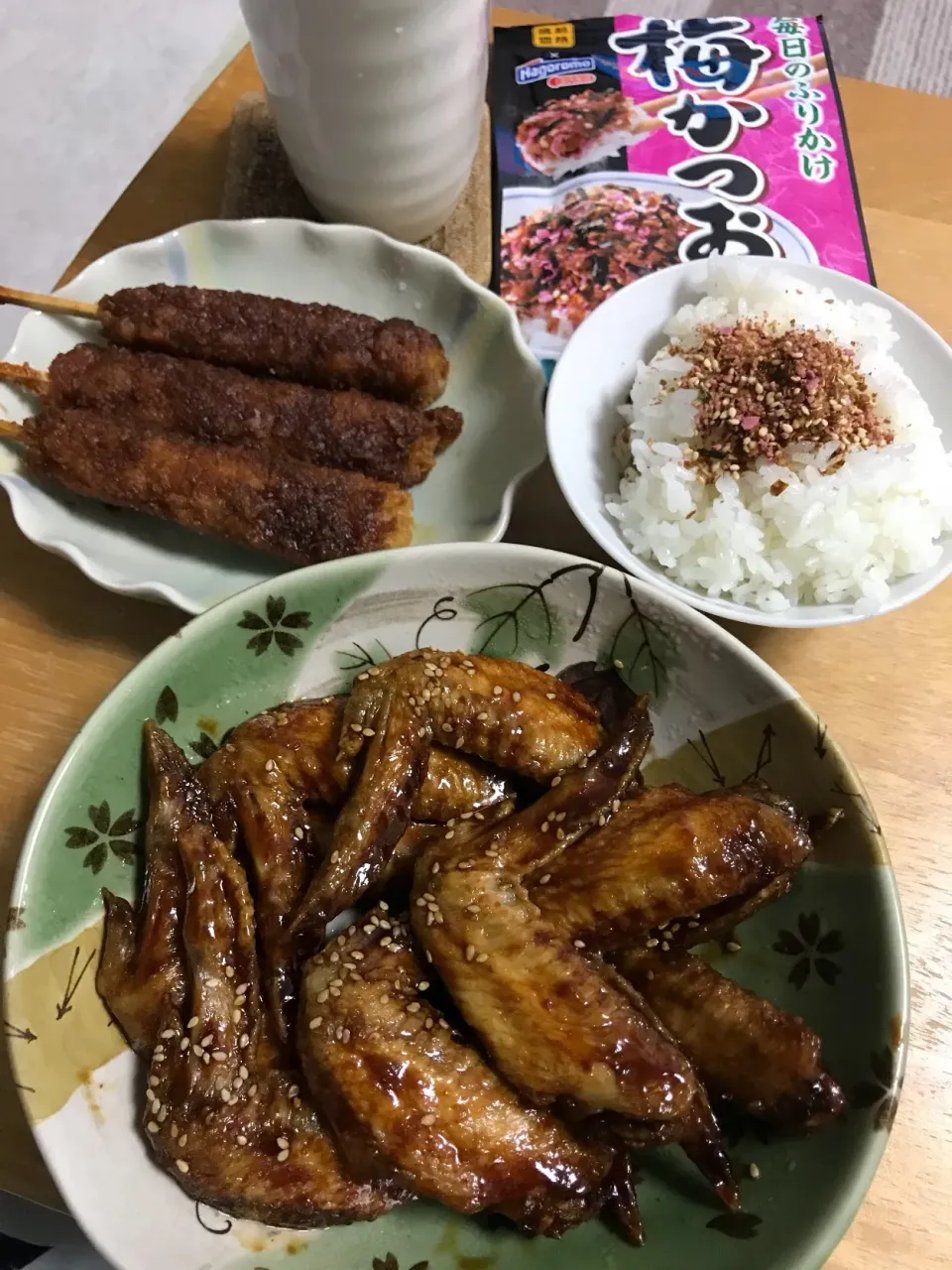 甘辛手羽先
魚味噌カツ串|るみおんさん