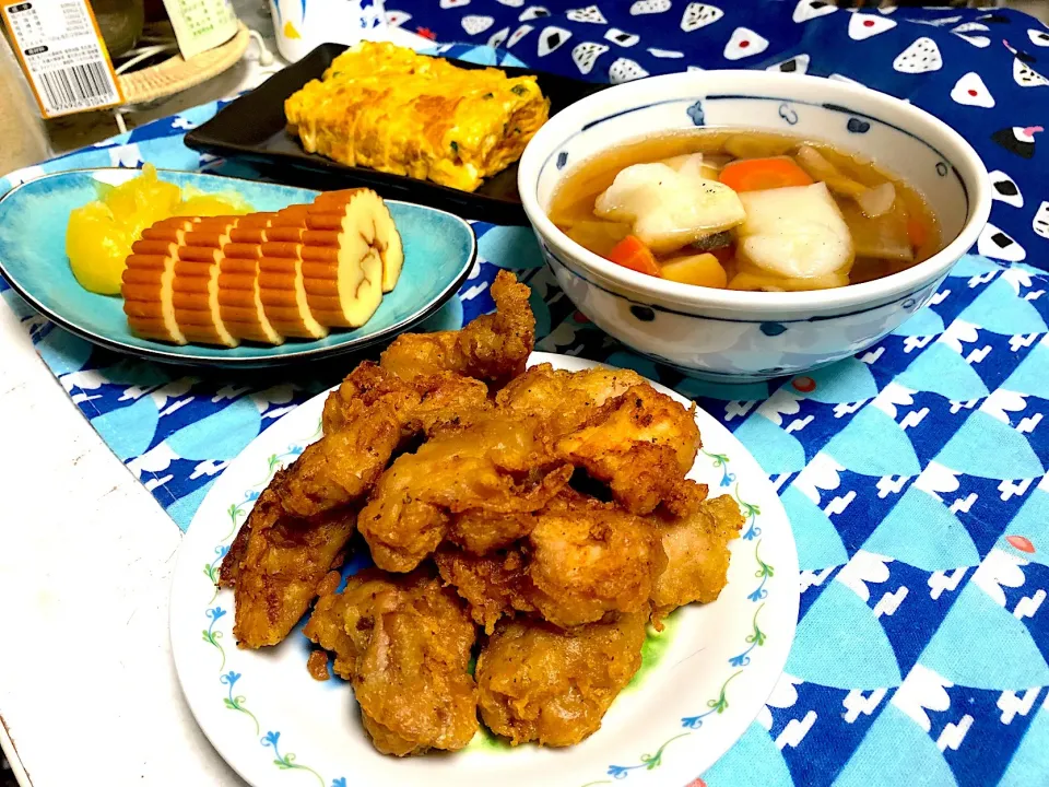 サクサク唐揚げ  お雑煮  伊達巻き  栗きんとん  だし巻き卵|石川洋子さん