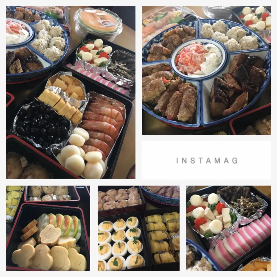 2018 NewYear Dishes

#Newyeardishes
 #osechi 
#20180101|Kob Sathapornさん