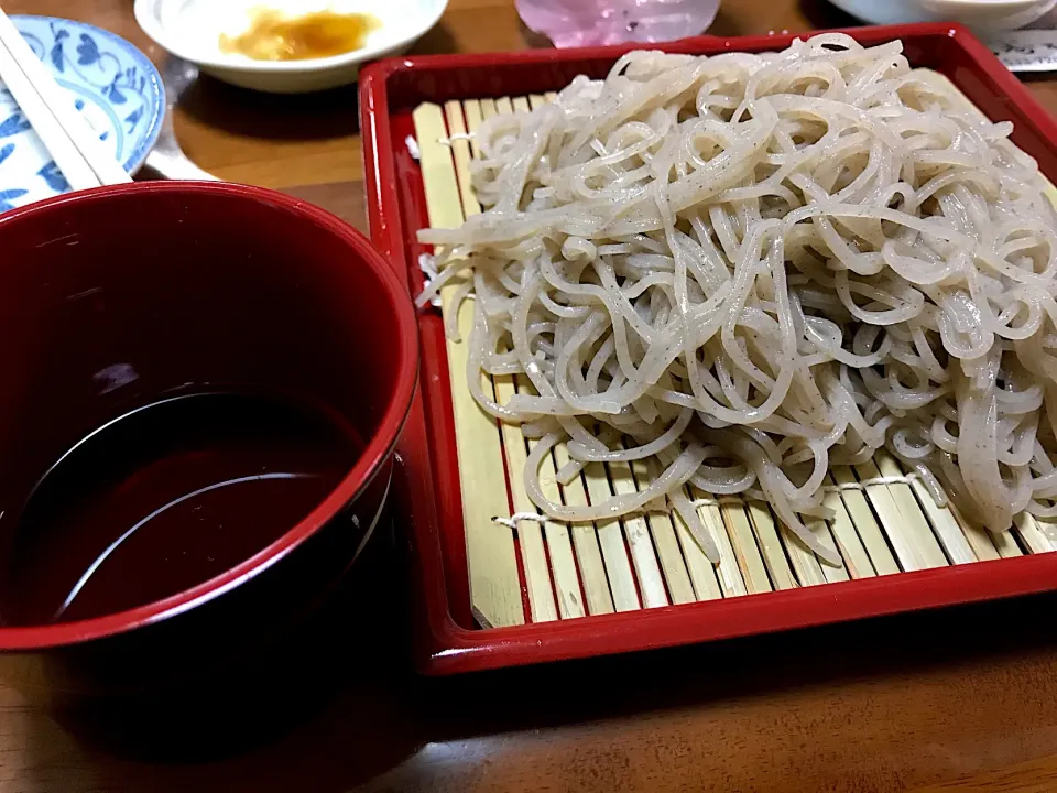 🎍父の手打ち蕎麦♪|ぴーまんさん