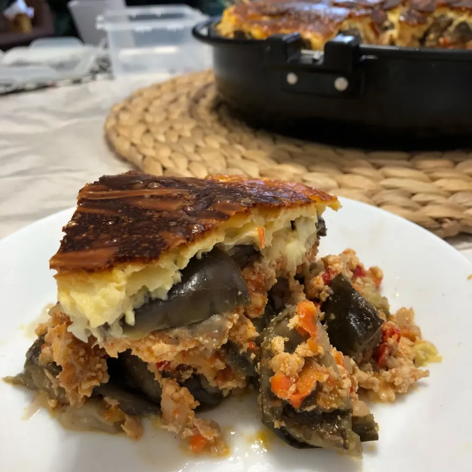 Musaca de vinete🇷🇴
Aubergine🍆 moussaka🇷🇴|aястасияさん