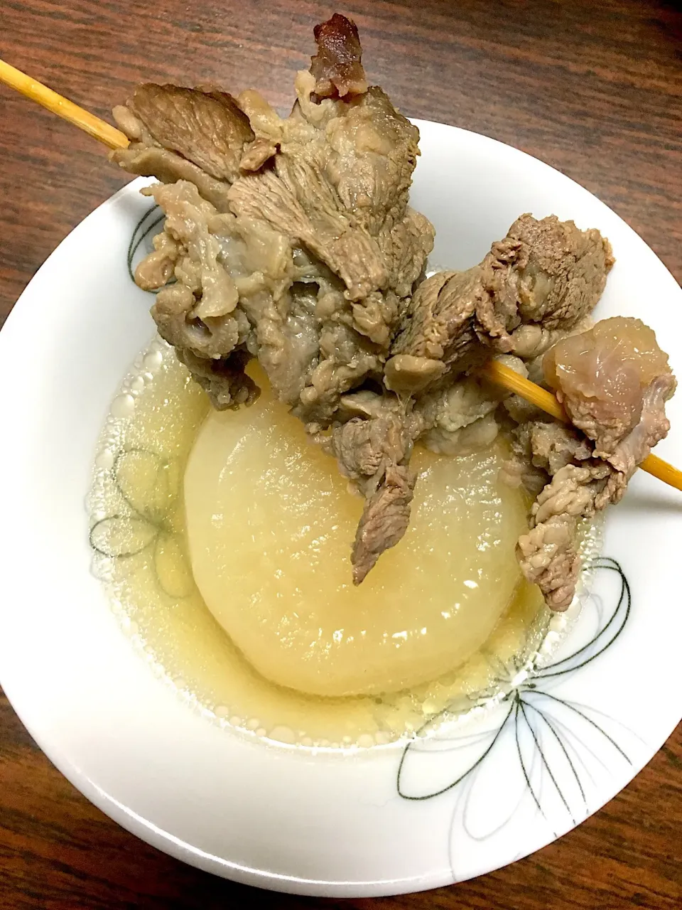 おでん。飛騨牛の牛すじ|きなこさん