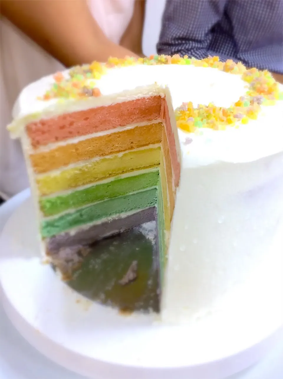 Rainbow cake|cheesyさん