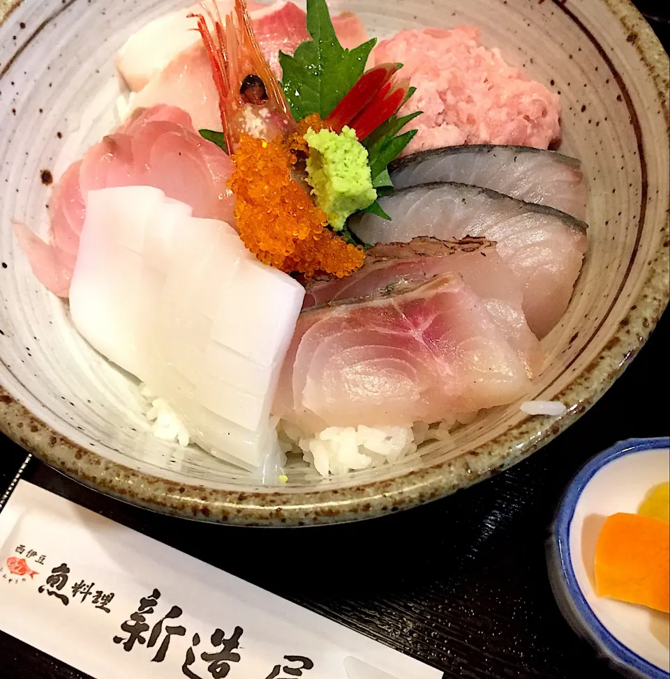 今日も海鮮丼🐟🐡❤️|ぽっちゃんさん