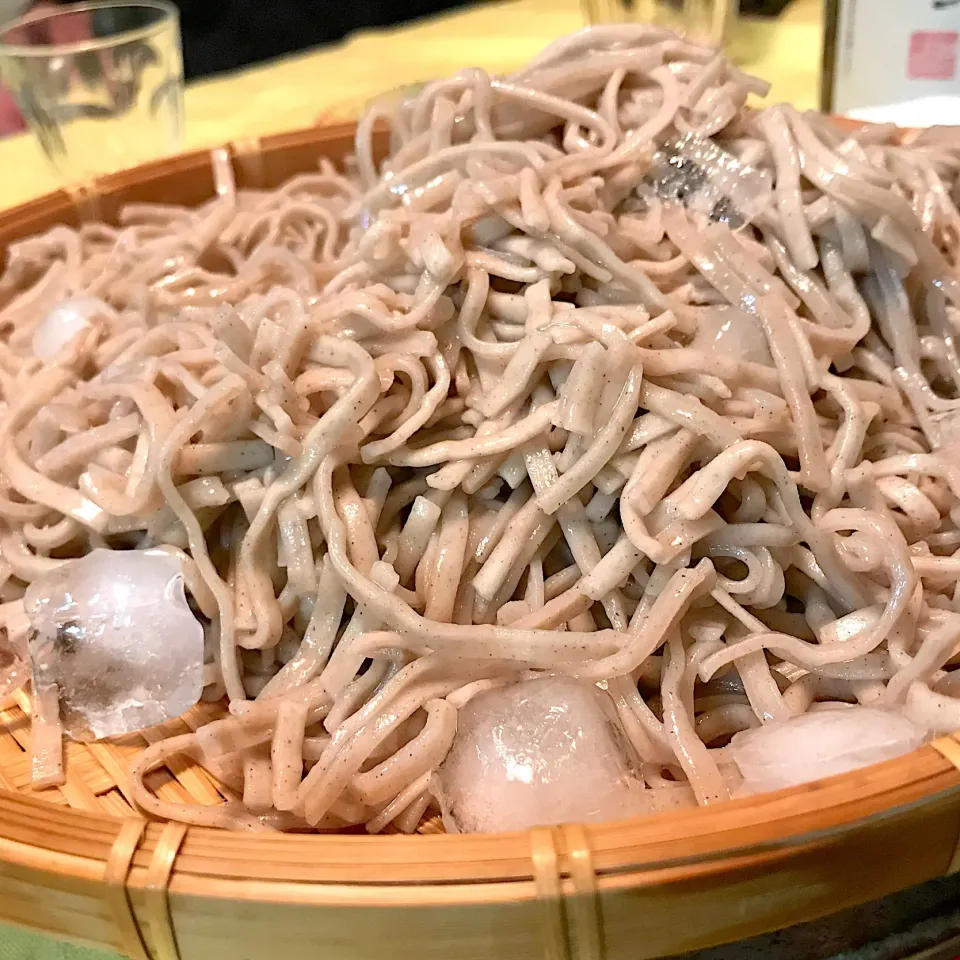 粉もんからの〜ざるそば😌|純さん