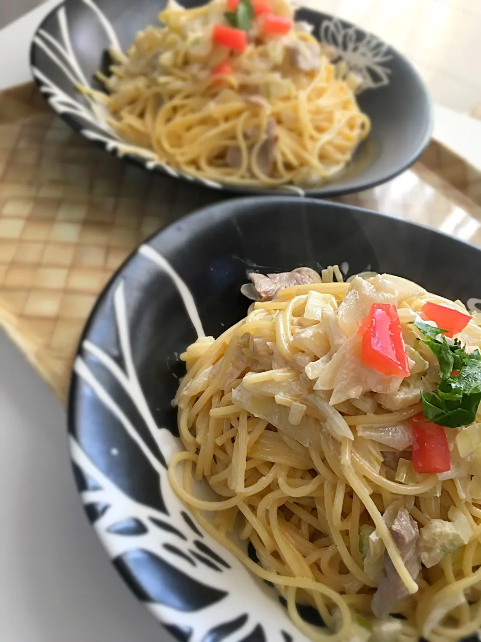 旬のセロリたっぷりのクリームパスタ🍝|Ryokoさん