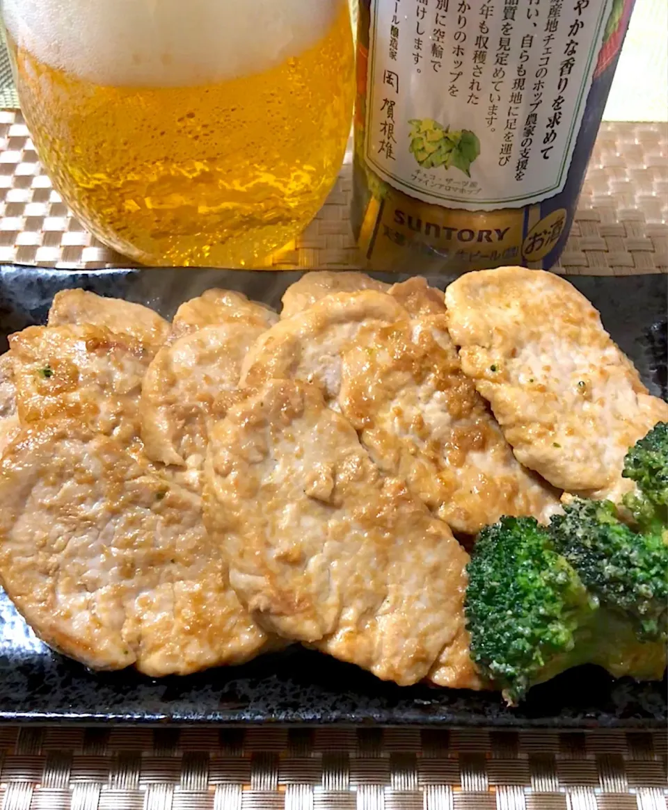 豚ヒレ肉の味噌マヨ焼き

ビールのおつまみに最高です！|yochimalu.muさん