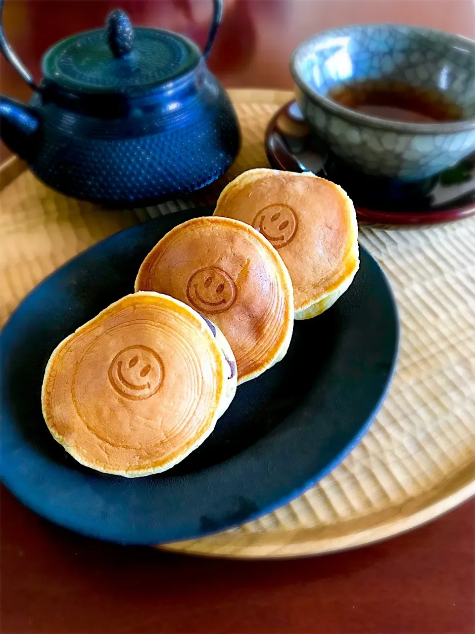 小豆とマスカルポーネのどら焼き|かおり🐰さん