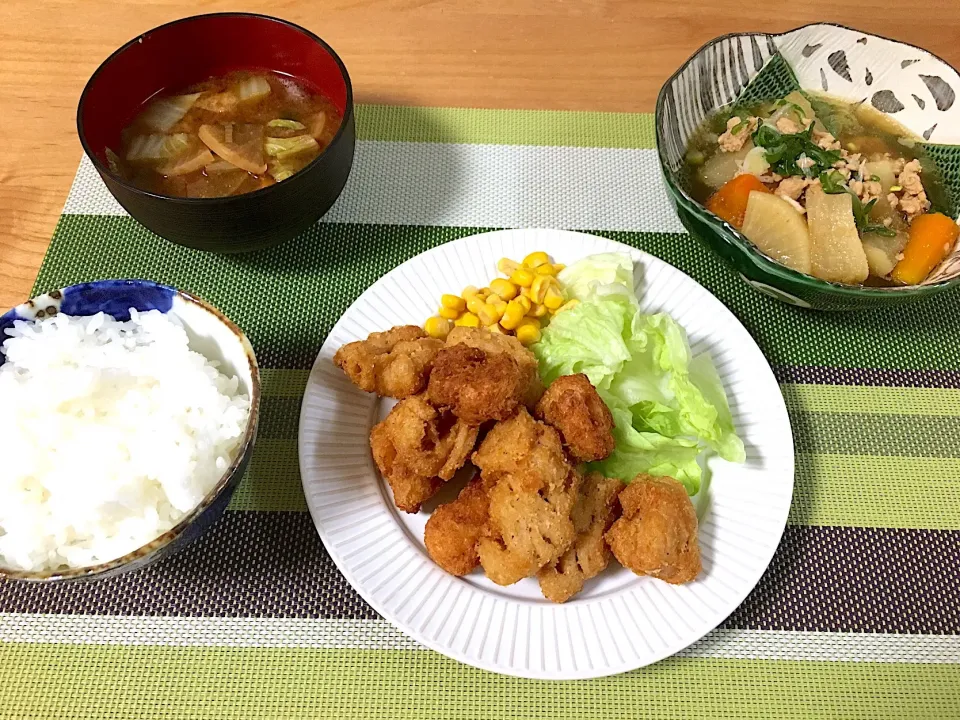 大豆の唐揚げ|てけしさん