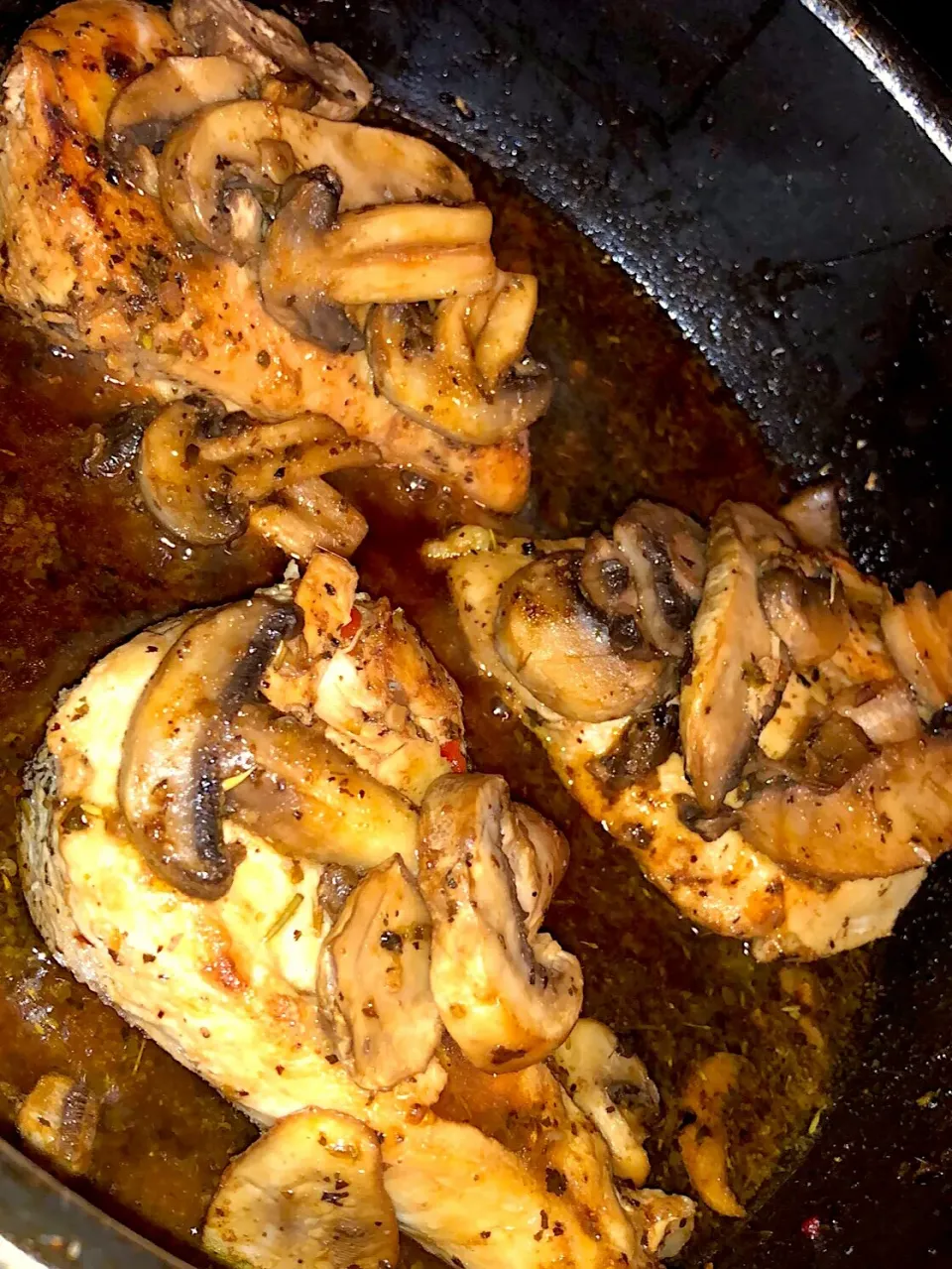 Italian chicken breast with sautéed mushrooms|Tawanjaさん