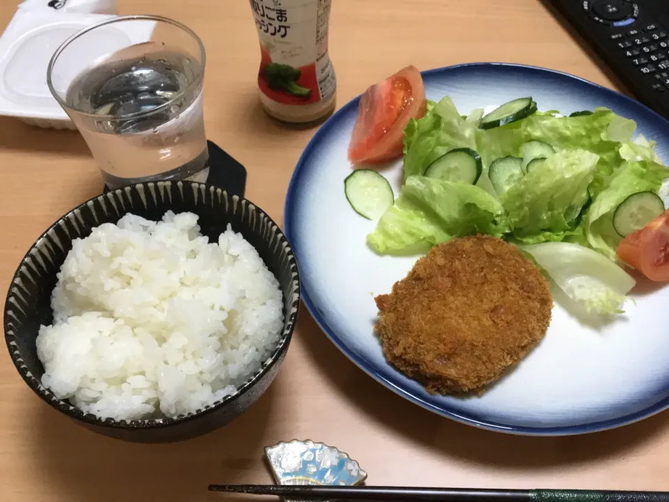 カレーコロッケ定食|はやとさん