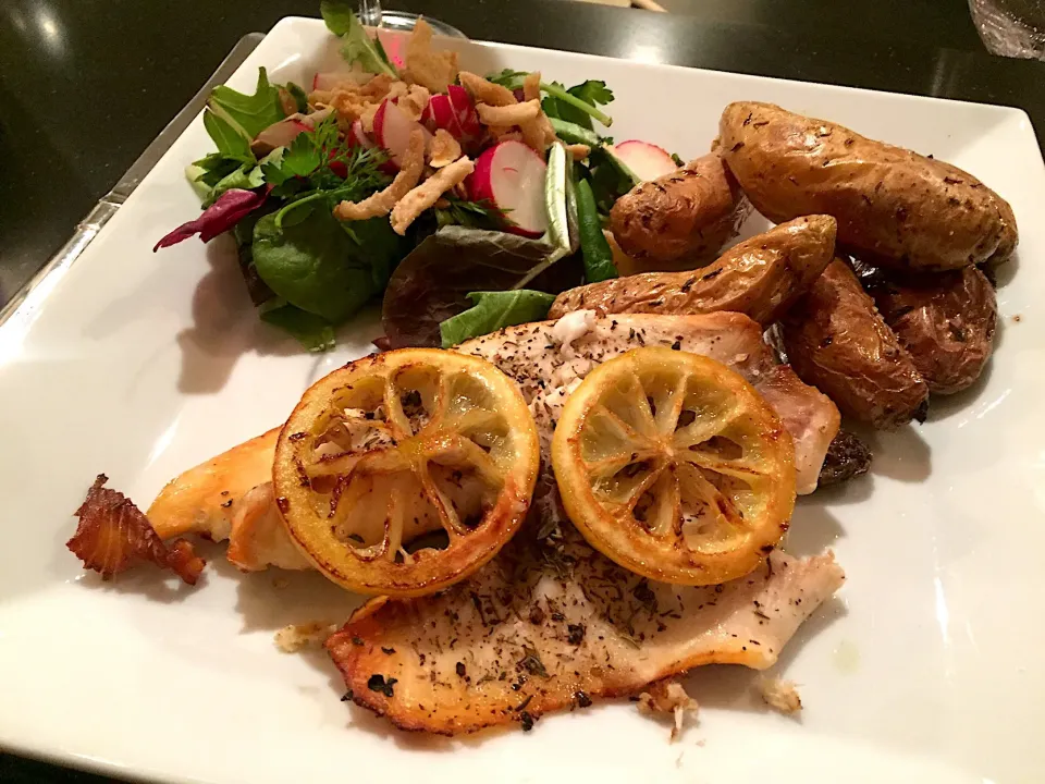 Lemon Sea Bass and Fingerlings|K Goodnessさん